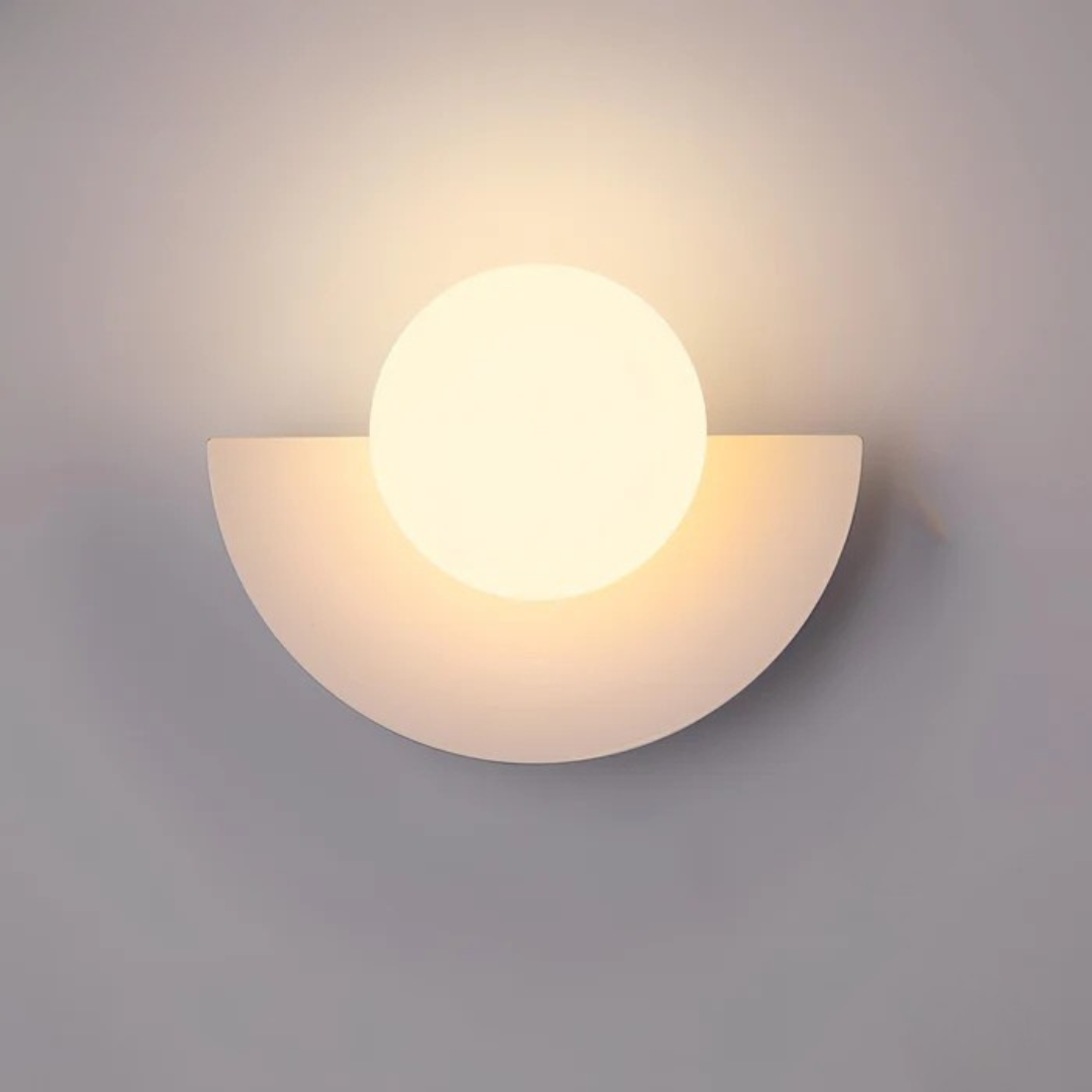LED nástěnná lampa do interiéru s paticí G9