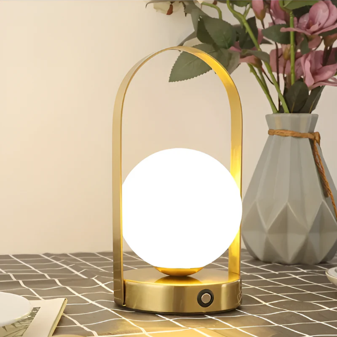 Bezdrátová dobíjecí stolní lampa - USB-C ambientní osvětlení