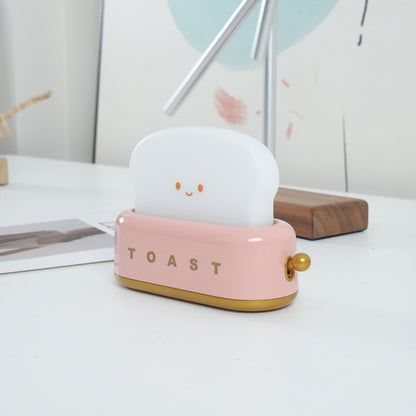 Dobíjecí stolní lampa ve tvaru toustovače