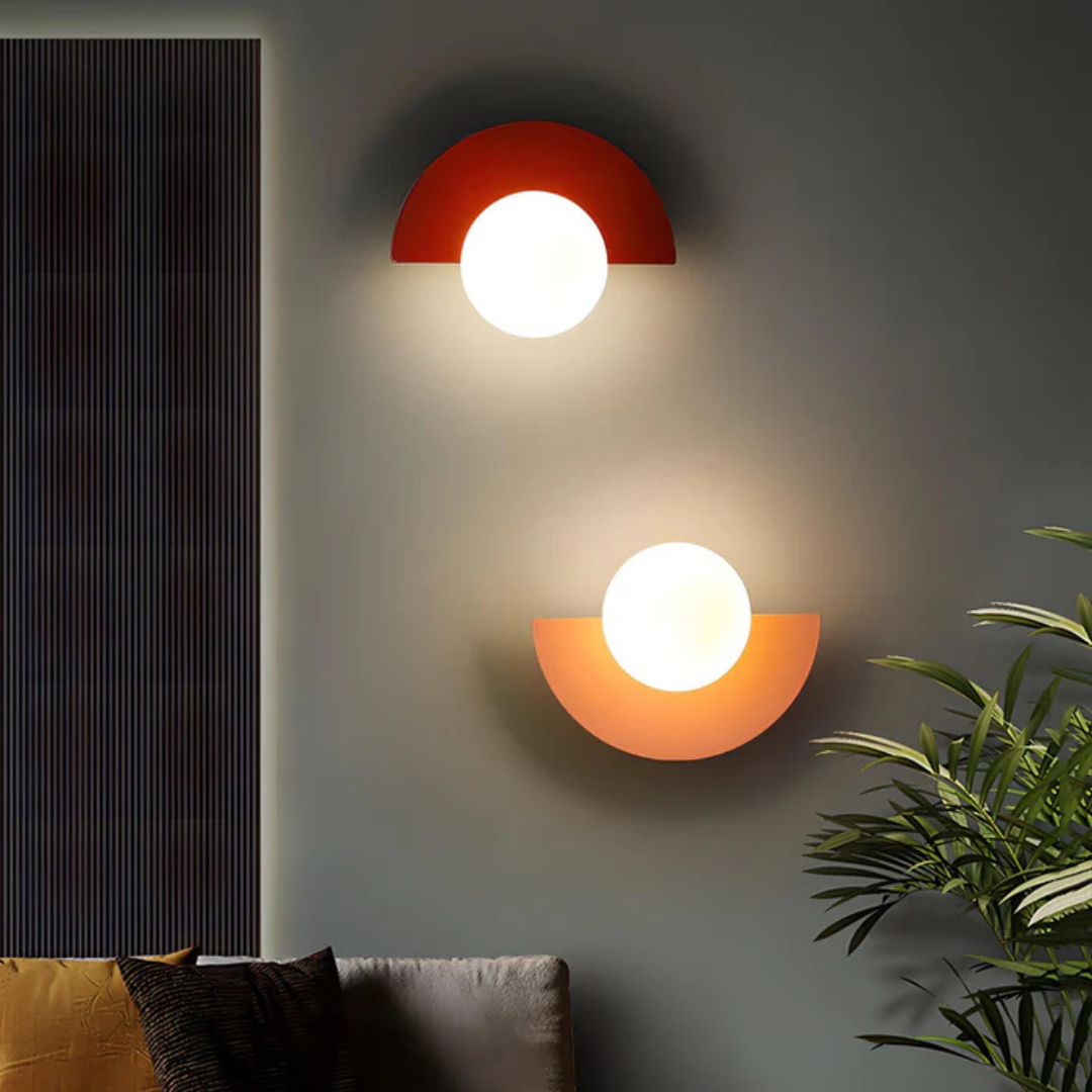 LED nástěnná lampa do interiéru s paticí G9