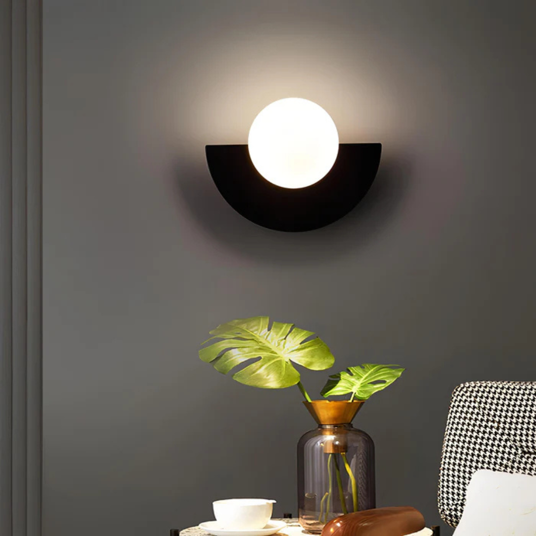 LED nástěnná lampa do interiéru s paticí G9
