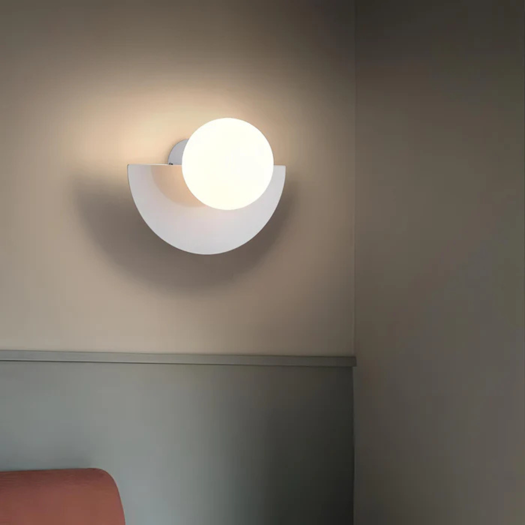LED nástěnná lampa do interiéru s paticí G9