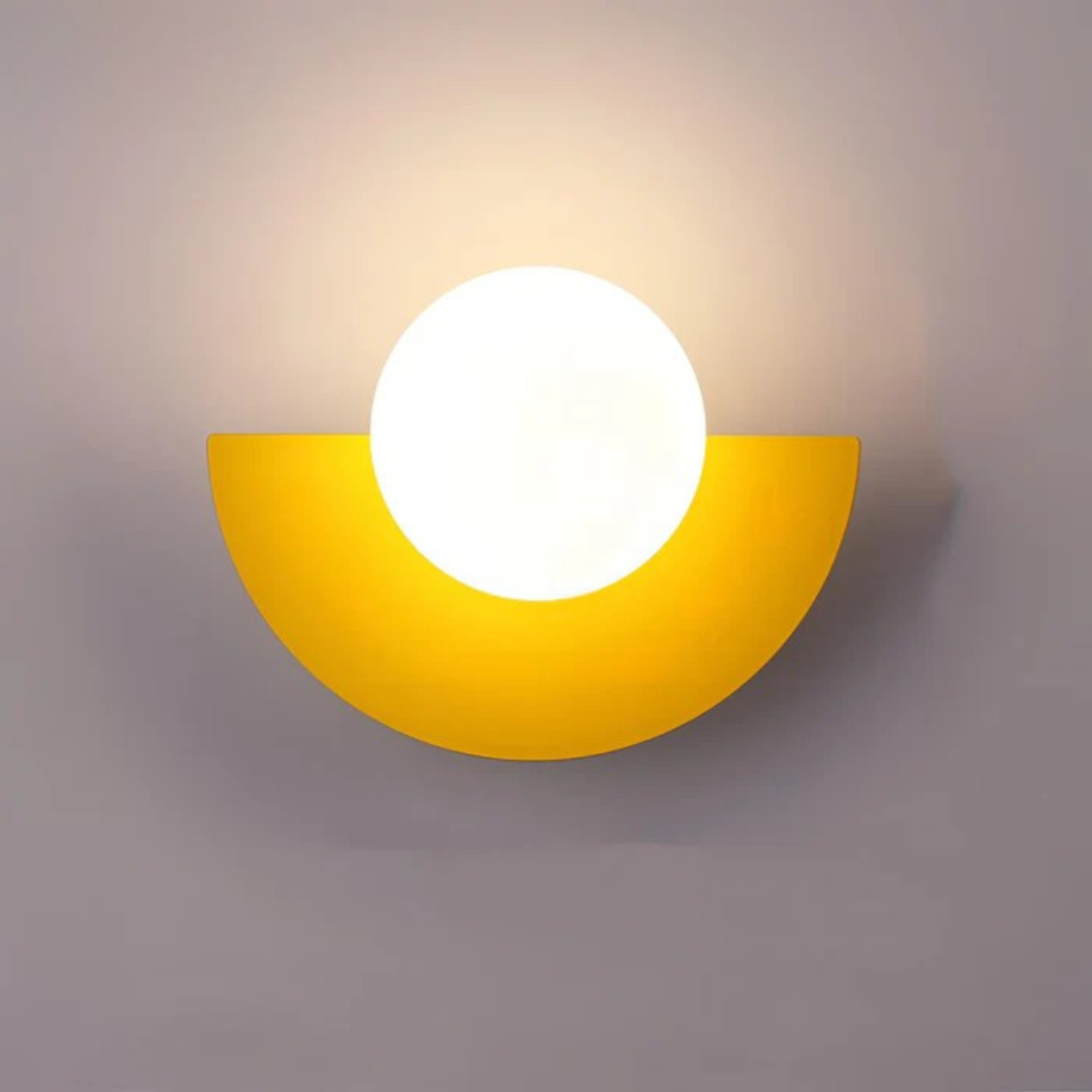 LED nástěnná lampa do interiéru s paticí G9