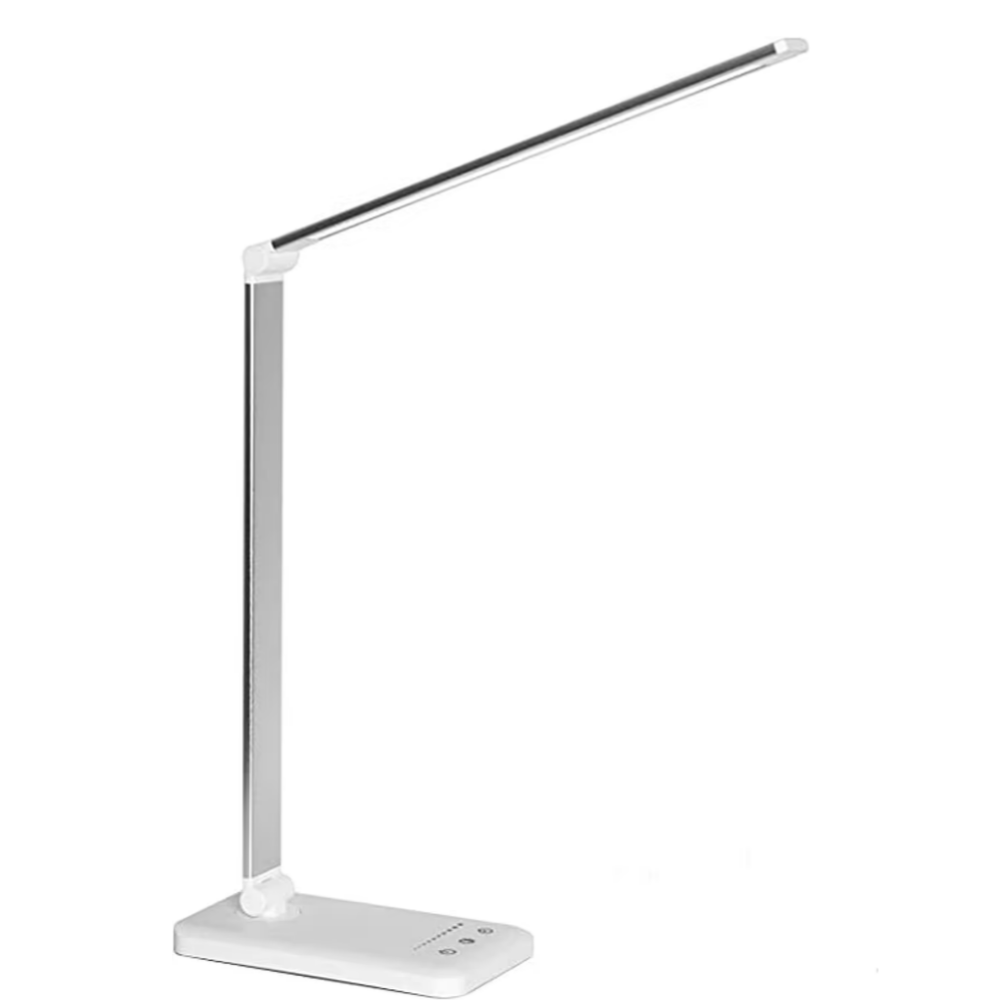 Nastavitelná LED stolní lampa s dotykovým ovládáním a USB