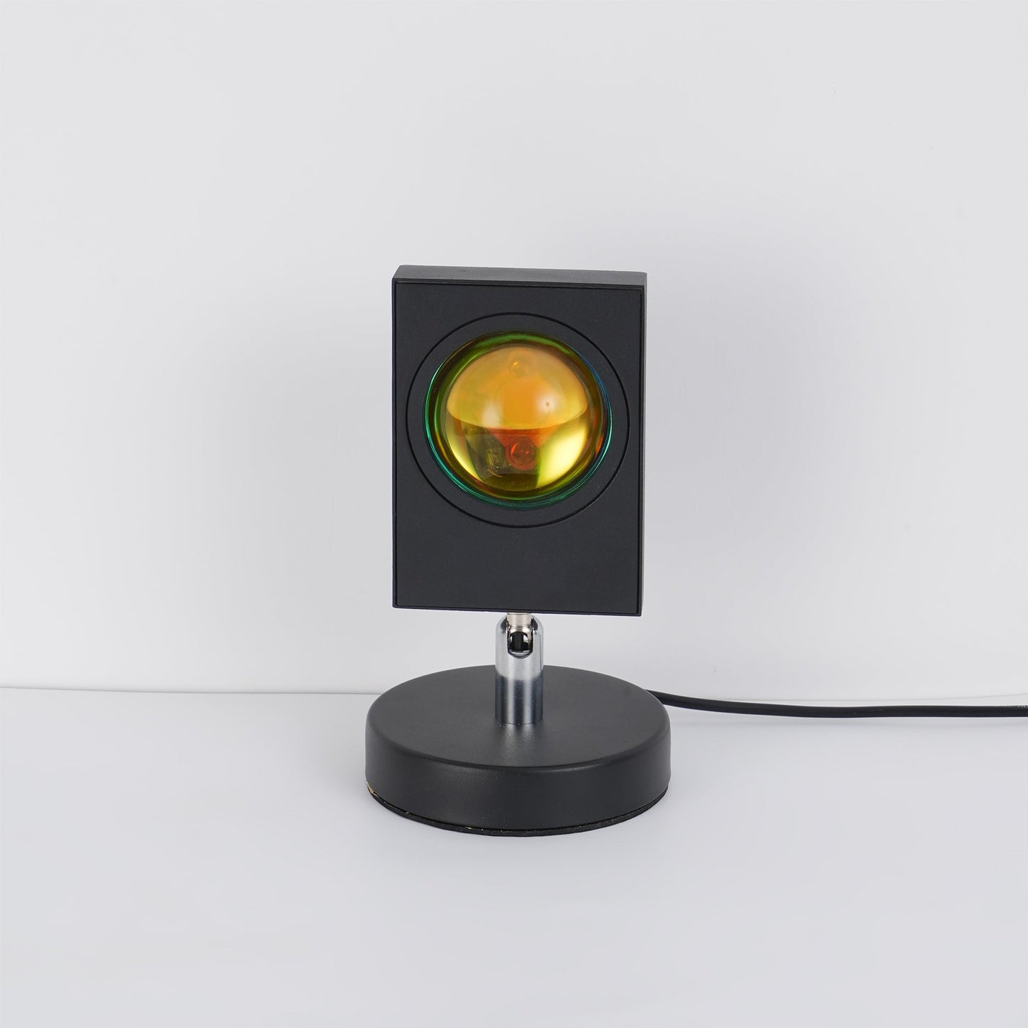 Stolní lampa Color Halo s projekcí kruhového světla