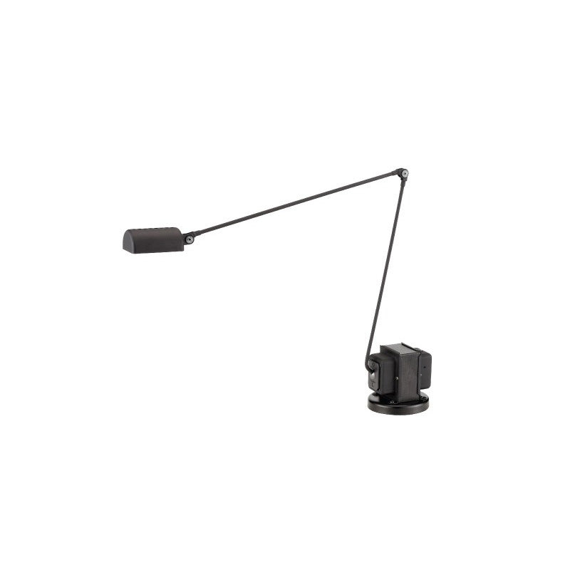 Stolní lampa s otočným difuzérem a nastavitelným ramenem