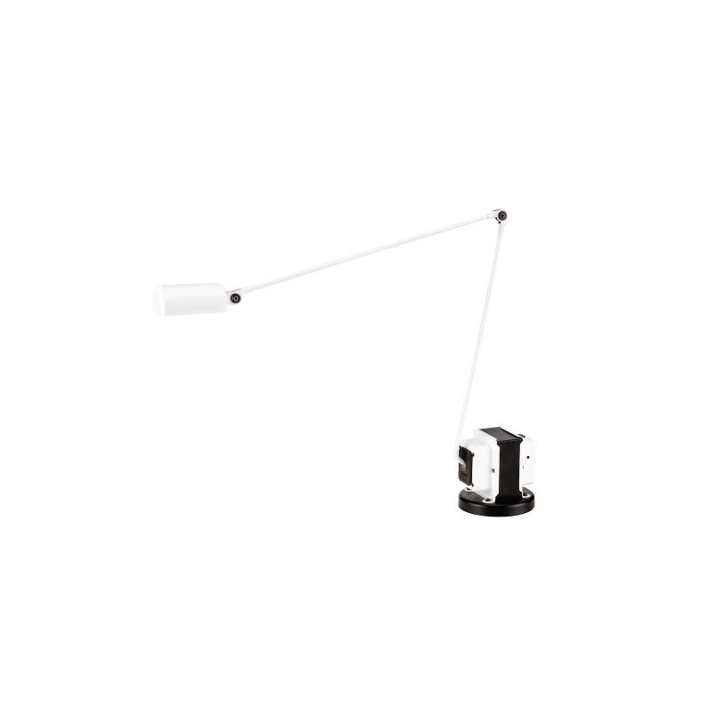 Stolní lampa s otočným difuzérem a nastavitelným ramenem