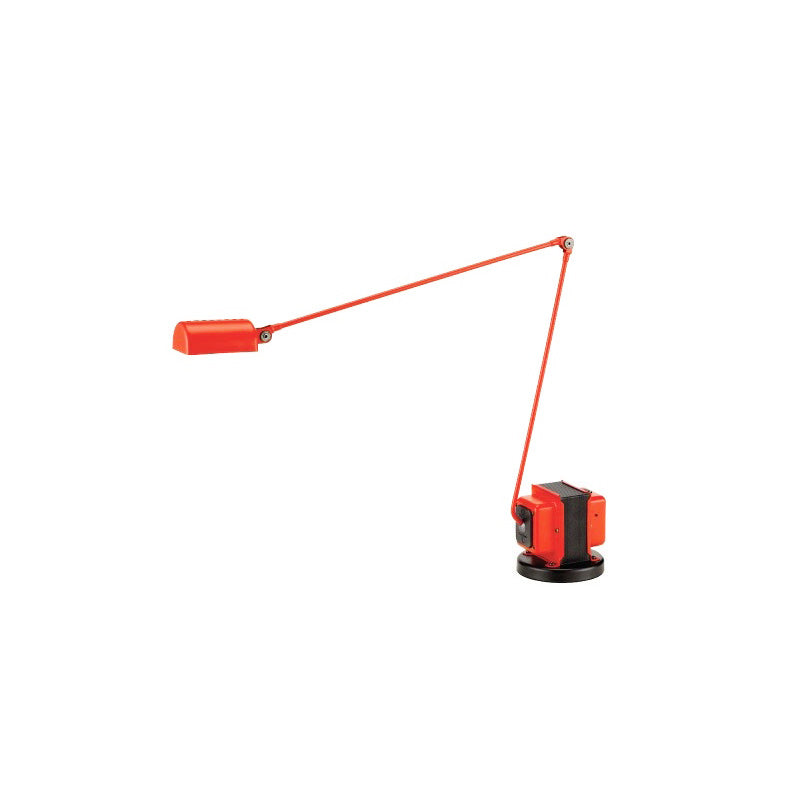 Stolní lampa s otočným difuzérem a nastavitelným ramenem