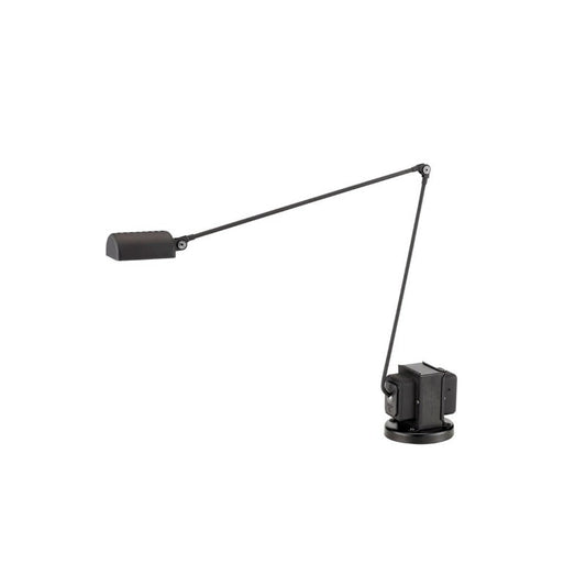 Stolní lampa s otočným difuzérem a nastavitelným ramenem