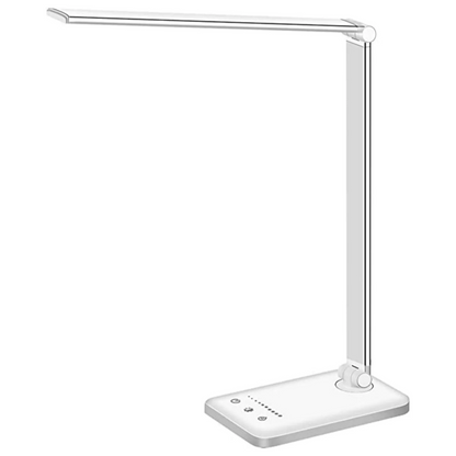 Nastavitelná LED stolní lampa s USB nabíjením – elegantní dotykové světlo